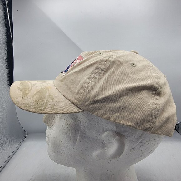 Vintage SeaWorld Adventure Parks Shamu Dolphin Hat Cap Adjustable Lightweight - Picture 2 of 10